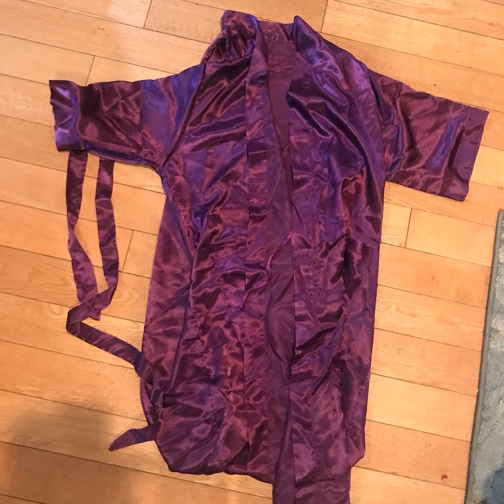 Purple Bathrobe